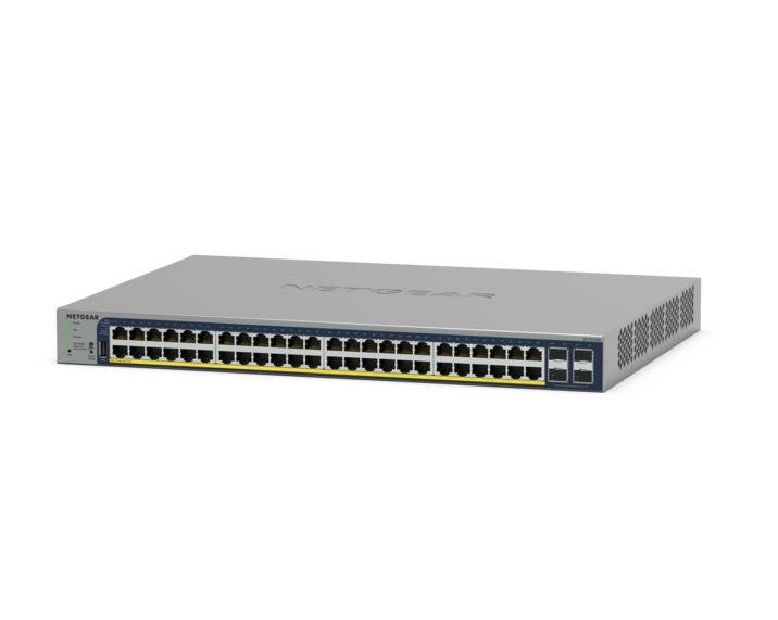 EAN 0606449162257 - NETGEAR GS728TP Gestionado L2/L3/L4 Gigabit Ethernet (10/100/1000) Energía sobre Ethernet (PoE) Gris imagen 1