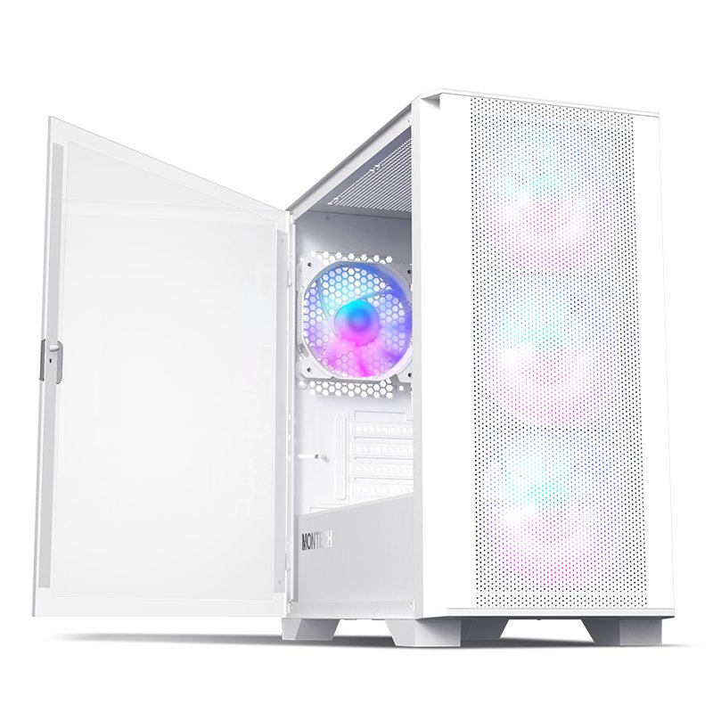 EAN 4710562745252 - Montech Air 100 ARGB Mini Tower Blanco imagen 3