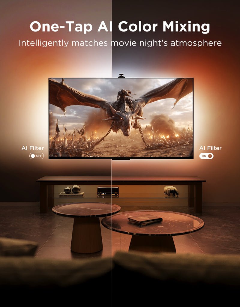Govee Three-Camera Tv Backlight 75-85inches