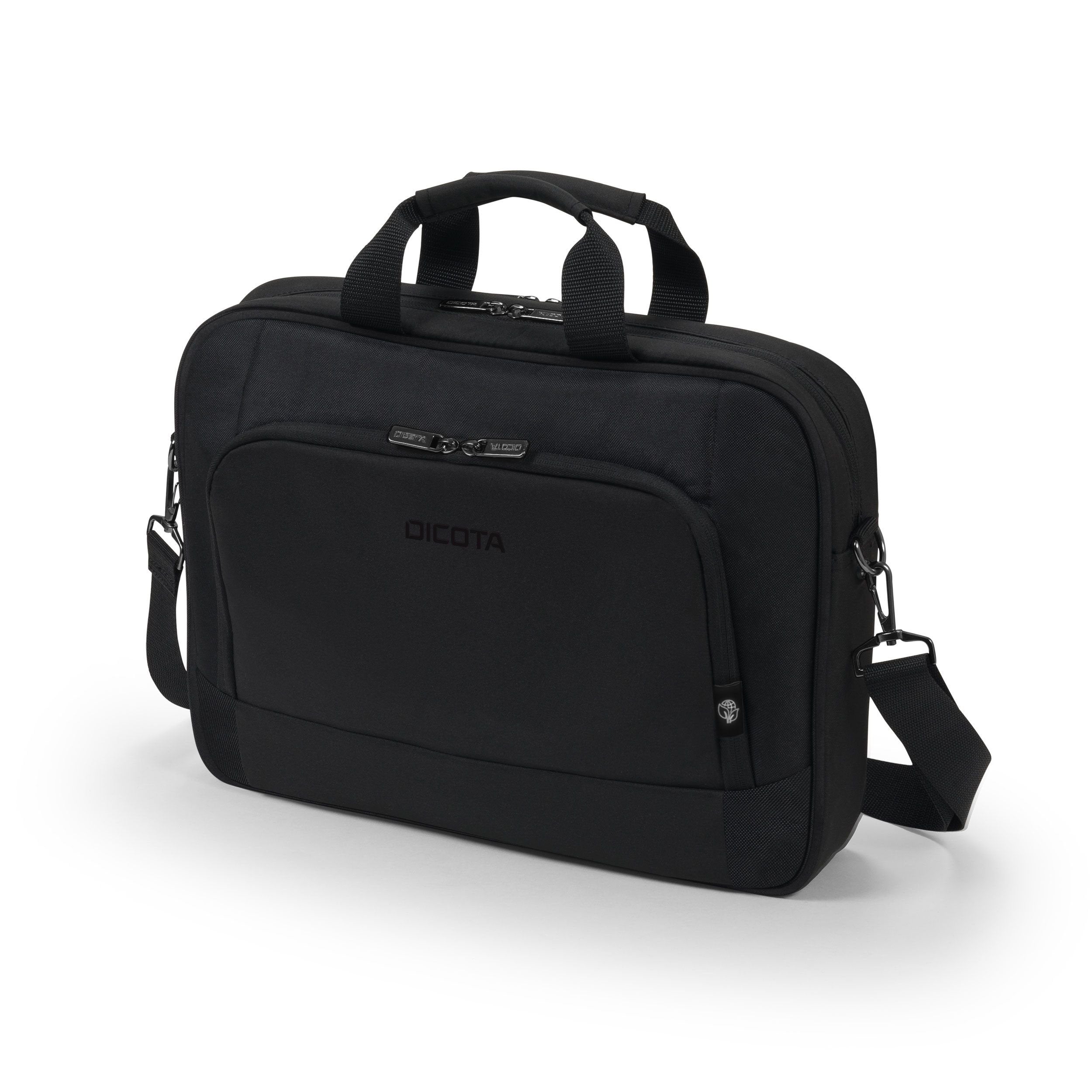EAN 7640186418980 - DICOTA Eco Top Traveller BASE 39,6 cm (15.6") Maletín Toploader Negro imagen 1