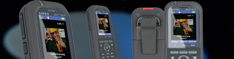 Agfeo Dect 78 Ip Teléfono Ip Gris Tft