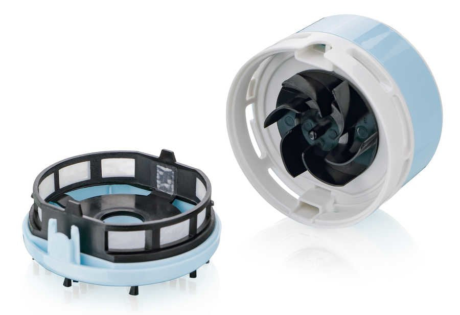 Aspirador De Mano Peach Mini Azul