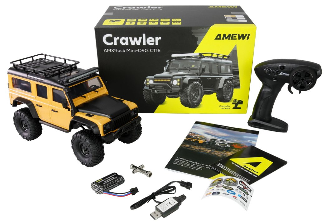 EAN 4262500342769 - Amewi 22724 modelo controlado por radio Camión oruga Motor eléctrico 1:16 imagen 2