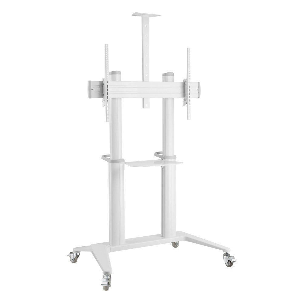 EAN 8059018362183 - Techly ICA-TR49W mueble y soporte para dispositivo multimedia Blanco Panel plano Carro multimedia imagen 1