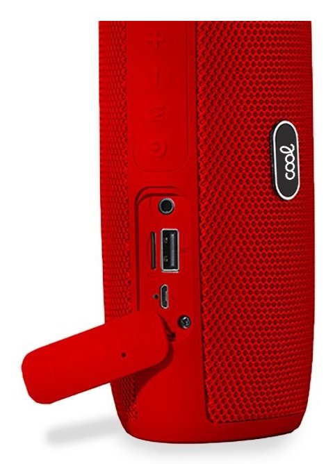 Altavoz Bluetooth Cool Joy 12w Rojo