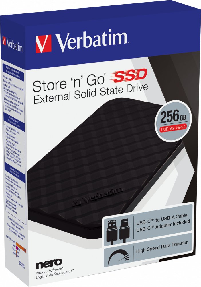 EAN 0023942532491 - Verbatim Store 'n' Go USB Tipo C 3.2 Gen 1 (3.1 Gen 1) Negro imagen 5
