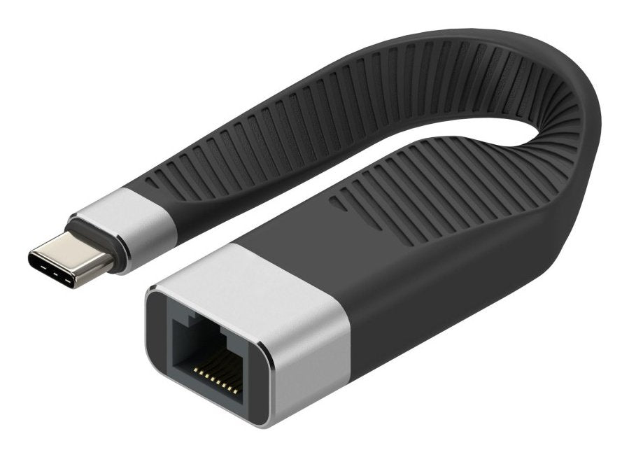Techly Icoc Usbc-Rj45 Tarjeta De Red/Adaptador Usb-C A Rj45 Gigabit, Flexible