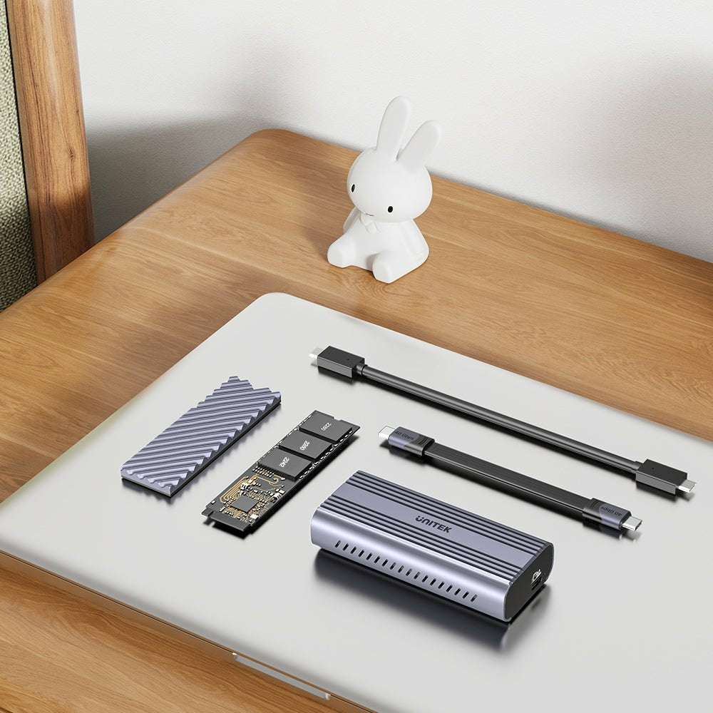 Unitek S1226a Caja Externa Para Unidad De Estado Sólido (Ssd) Negro, Gris M.2