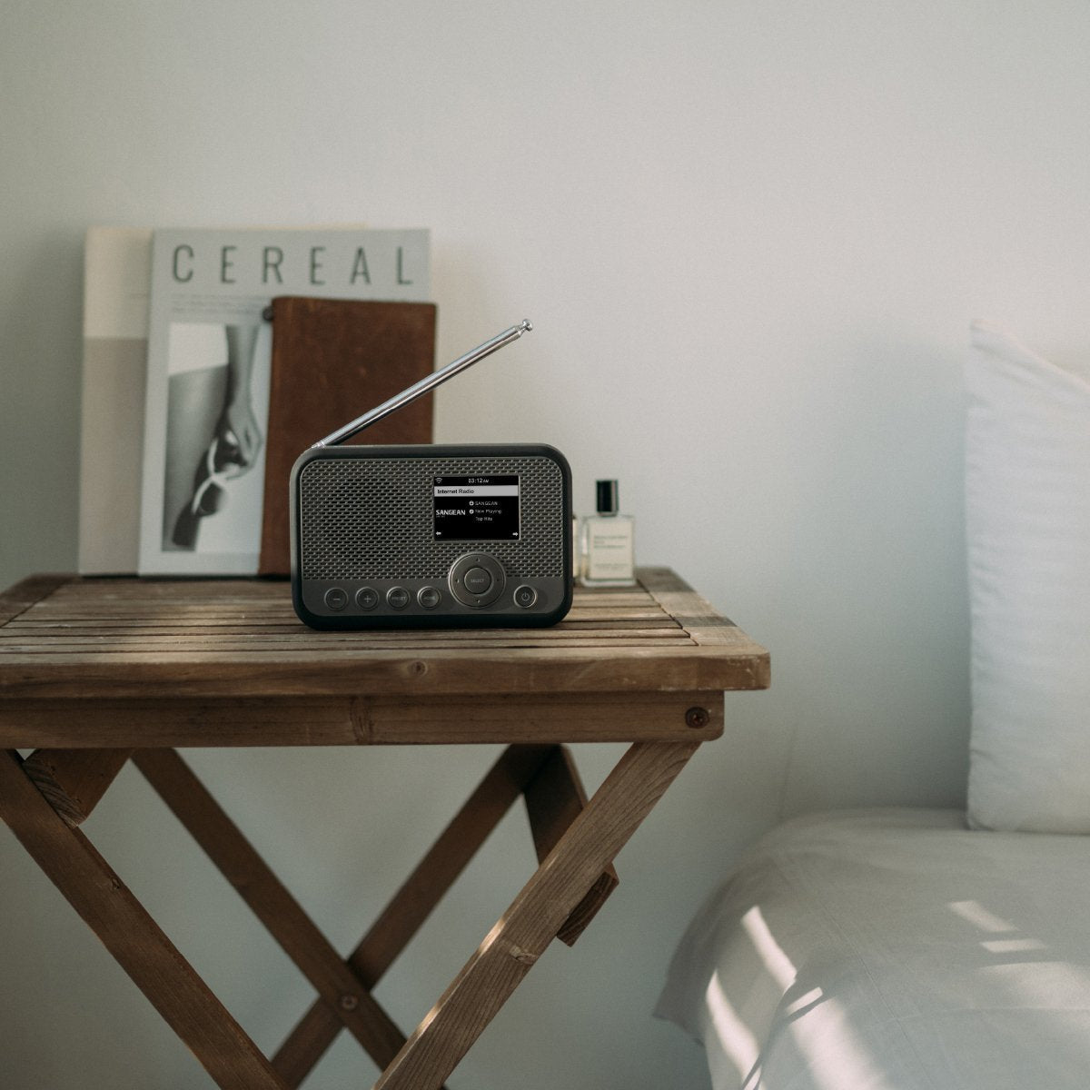 Radio Portátil Sangean Wfr-39 Grey Black