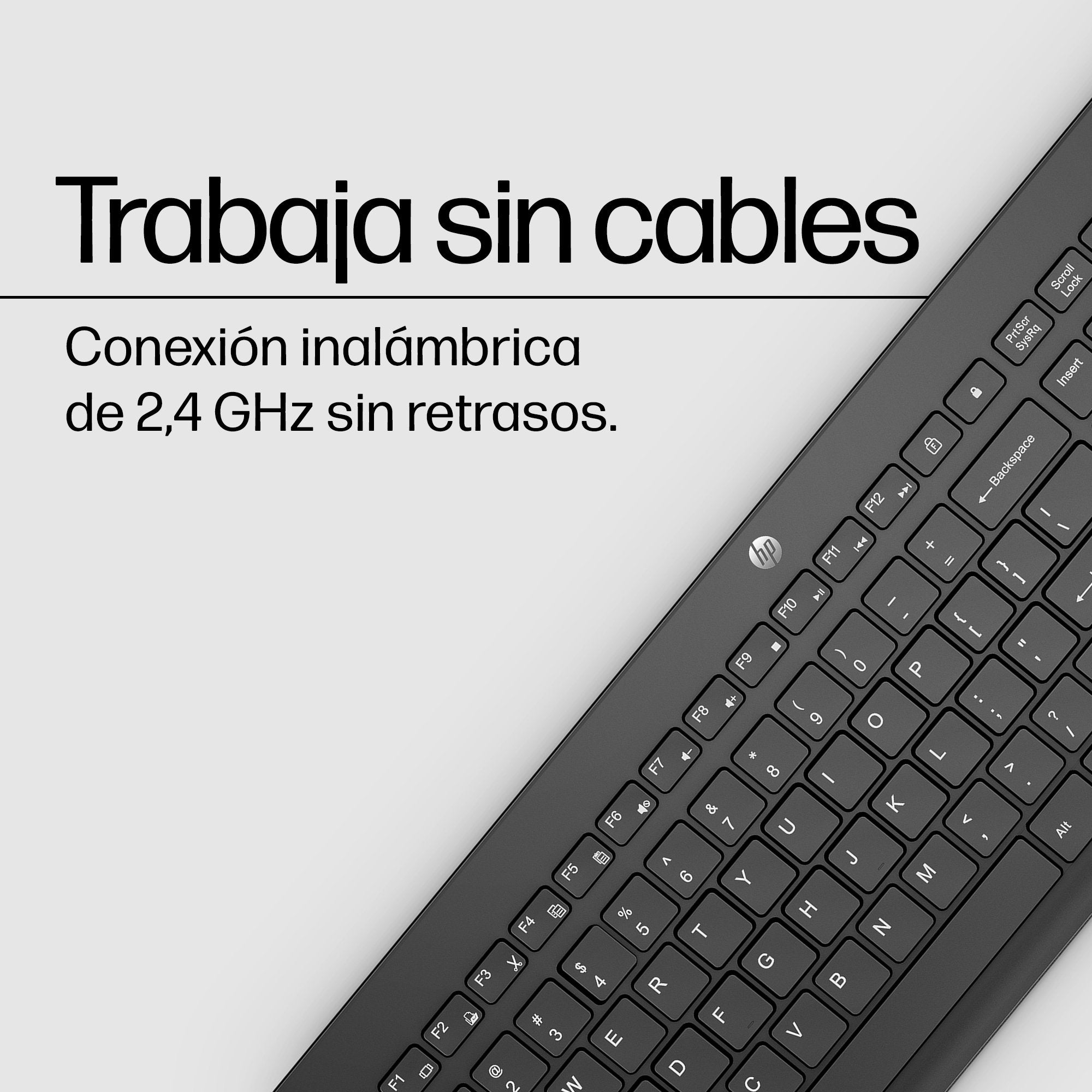 EAN 0195908430032 - HP 230 Wireless Keyboard teclado Universal RF inalámbrico Negro imagen 6