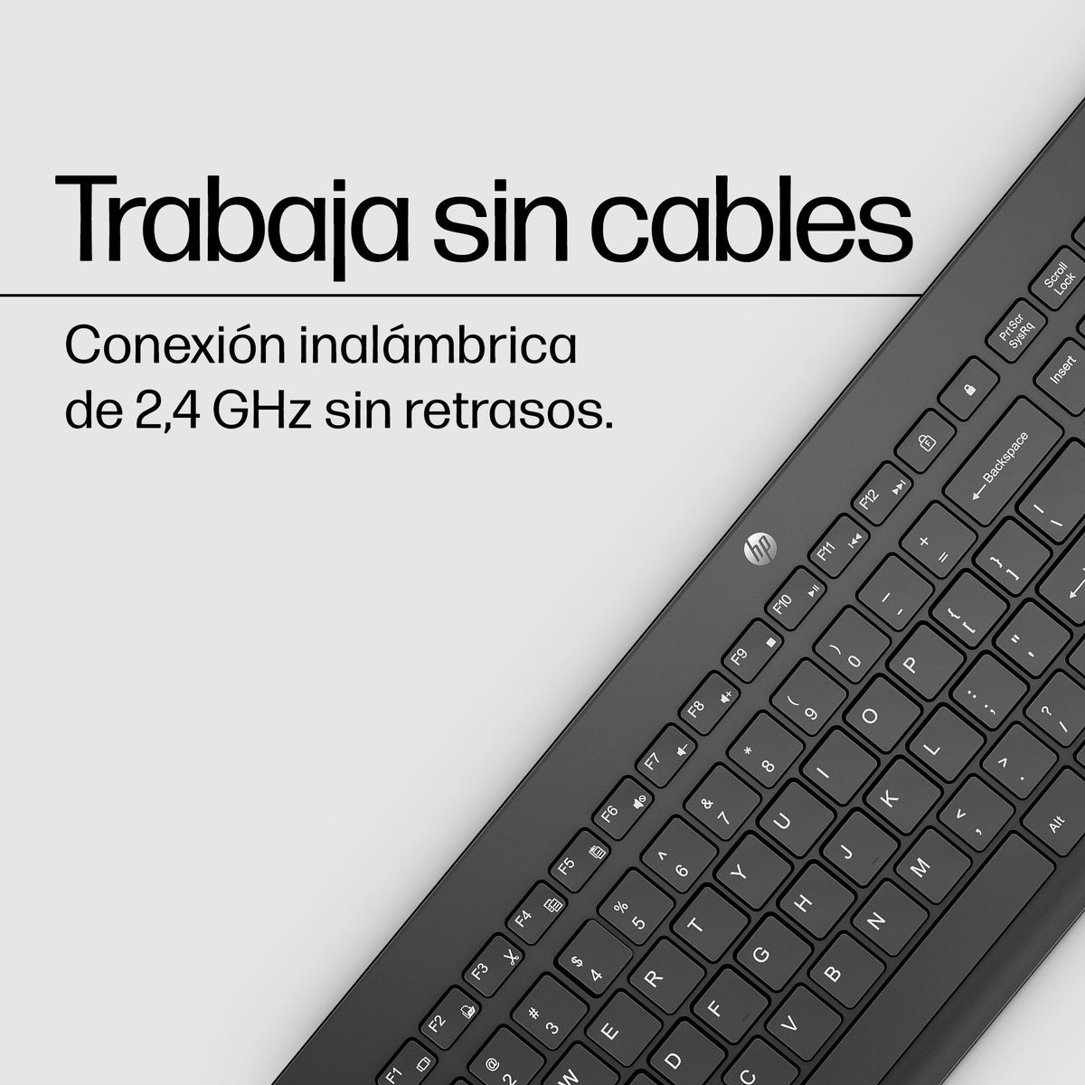 EAN 0195908430155 - HP 230 Wireless Keyboard teclado Universal RF inalámbrico Negro imagen 6