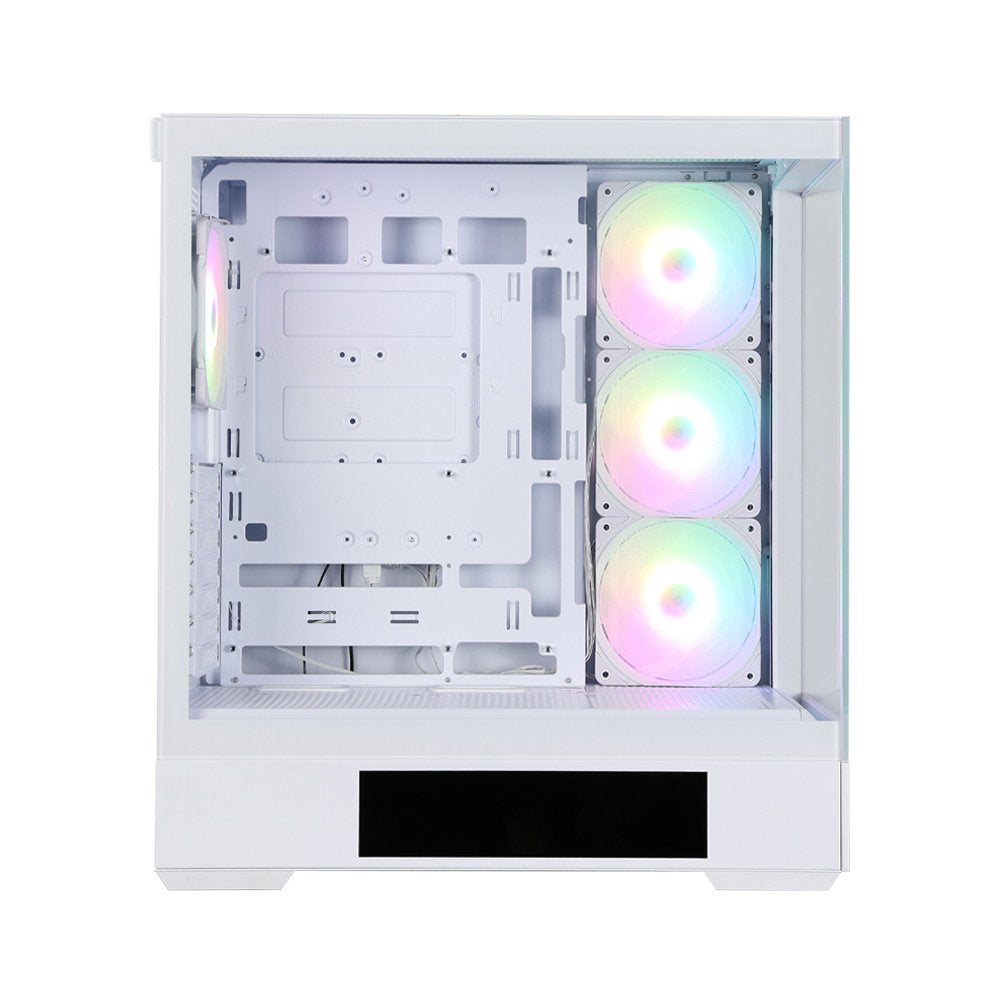 Caja Pc Zalman P40 Ds Atx 4 Xvent 120mm Argb 2xusb 3.0 Blanco S/N Fuente