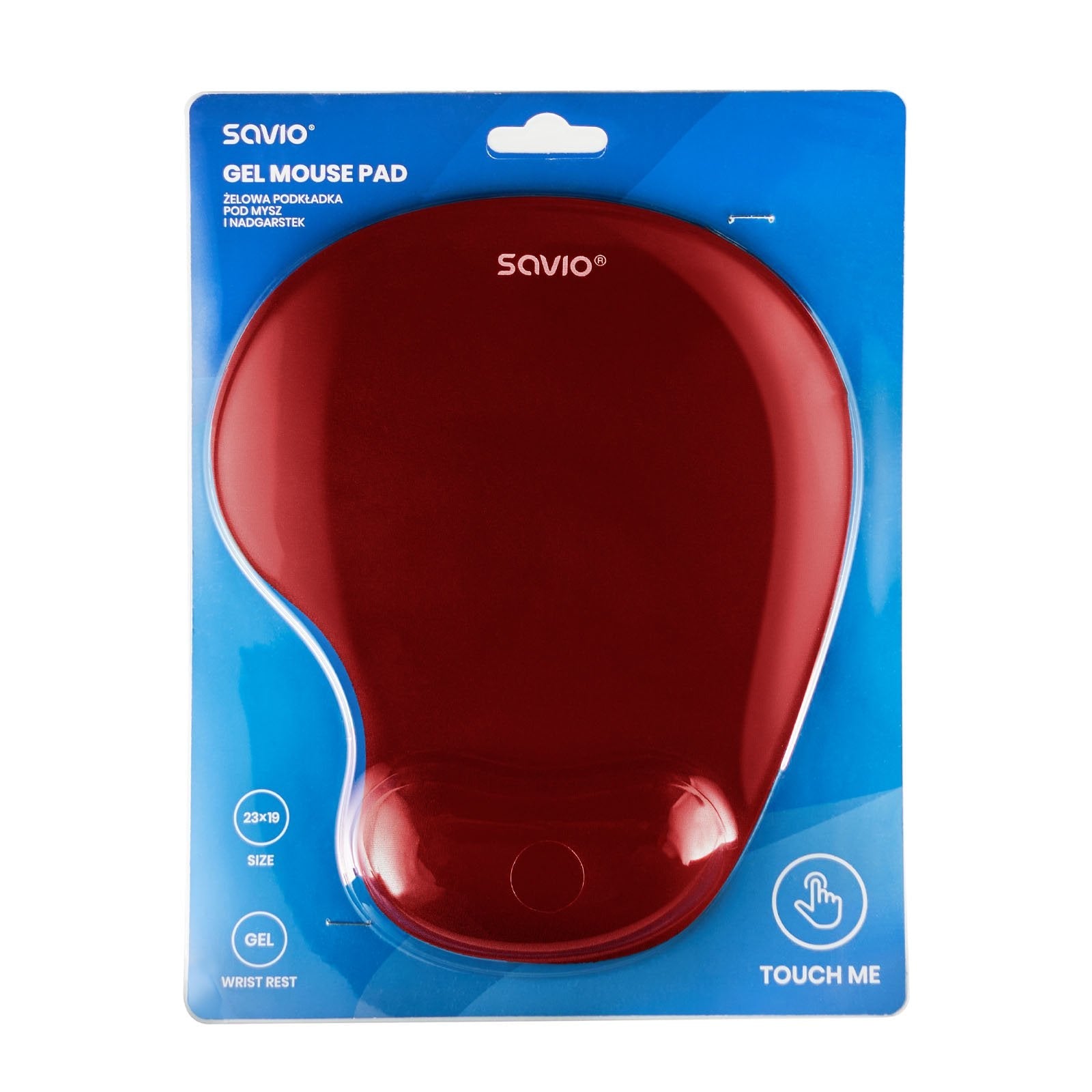 EAN 5901986046981 - Savio MP-01BL mouse pad red Rojo imagen 8