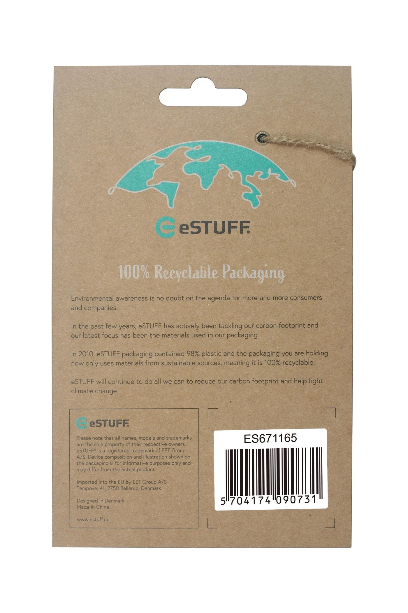 Estuff Es671165 Funda Para Iphone 12/12 Pro Transparente