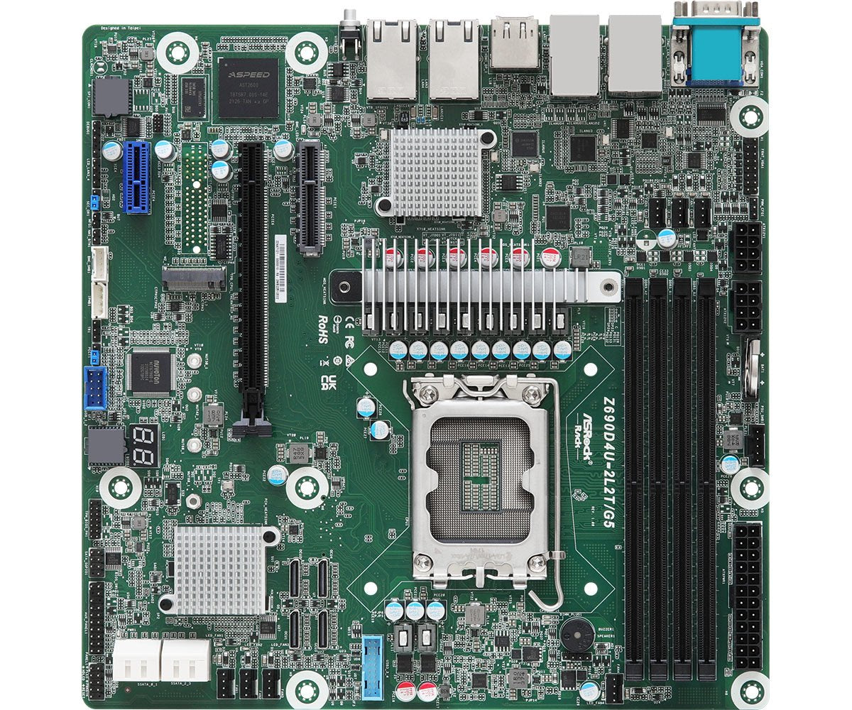 Asrock Z690d4u-2l2t/G5 Placa Base Intel Z690 Lga 1700 Micro Atx