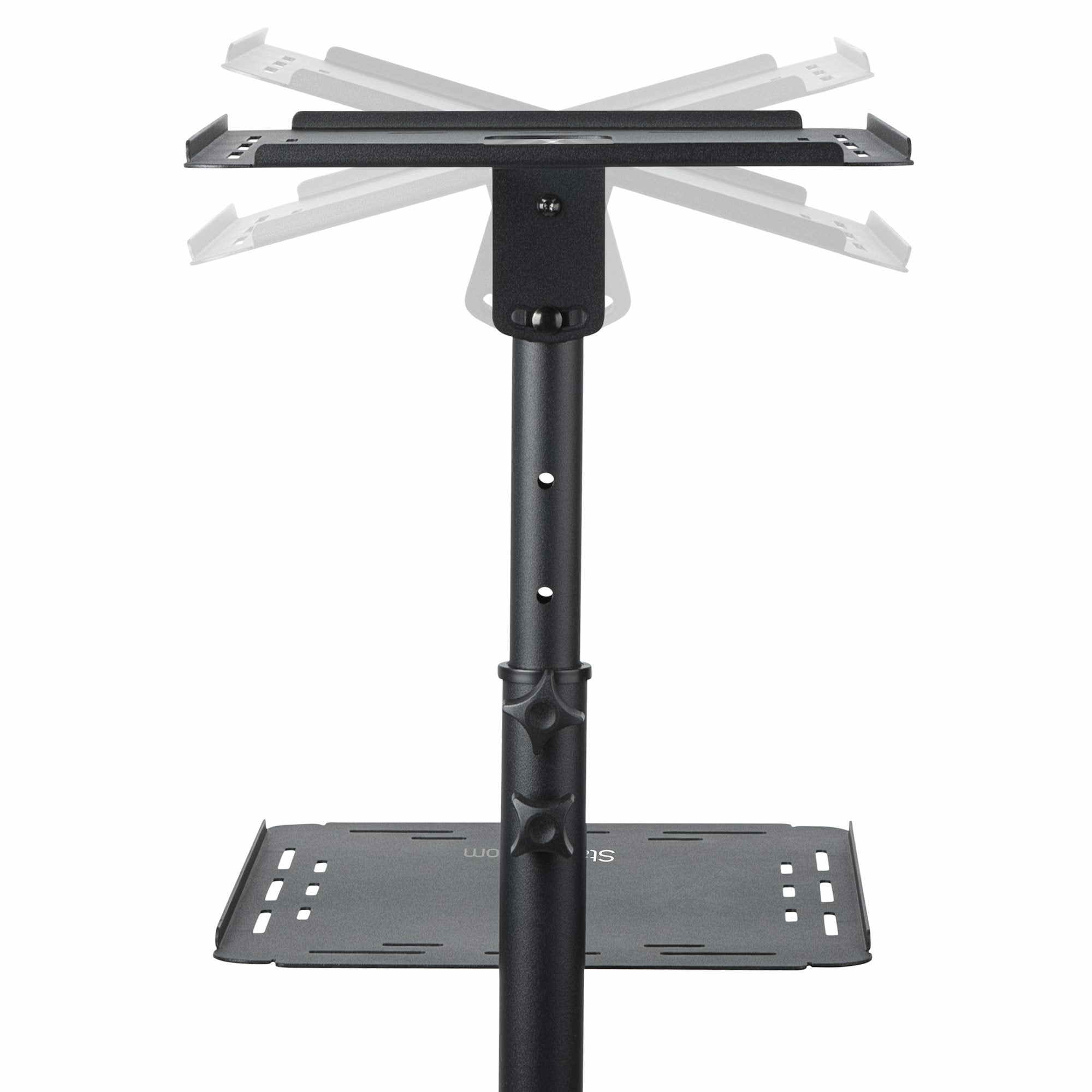 EAN 0065030889964 - StarTech.com ADJPROJCART mueble y soporte para dispositivo multimedia Negro Carro para administración de imagen 9