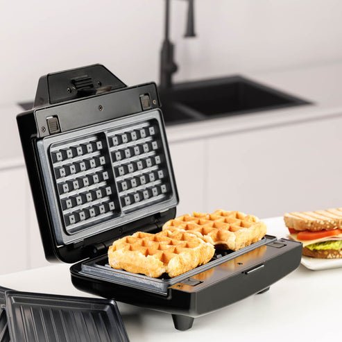 EAN 8414234684318 - Taurus MIAMI LEGEND sandwichera 900 W Negro imagen 4