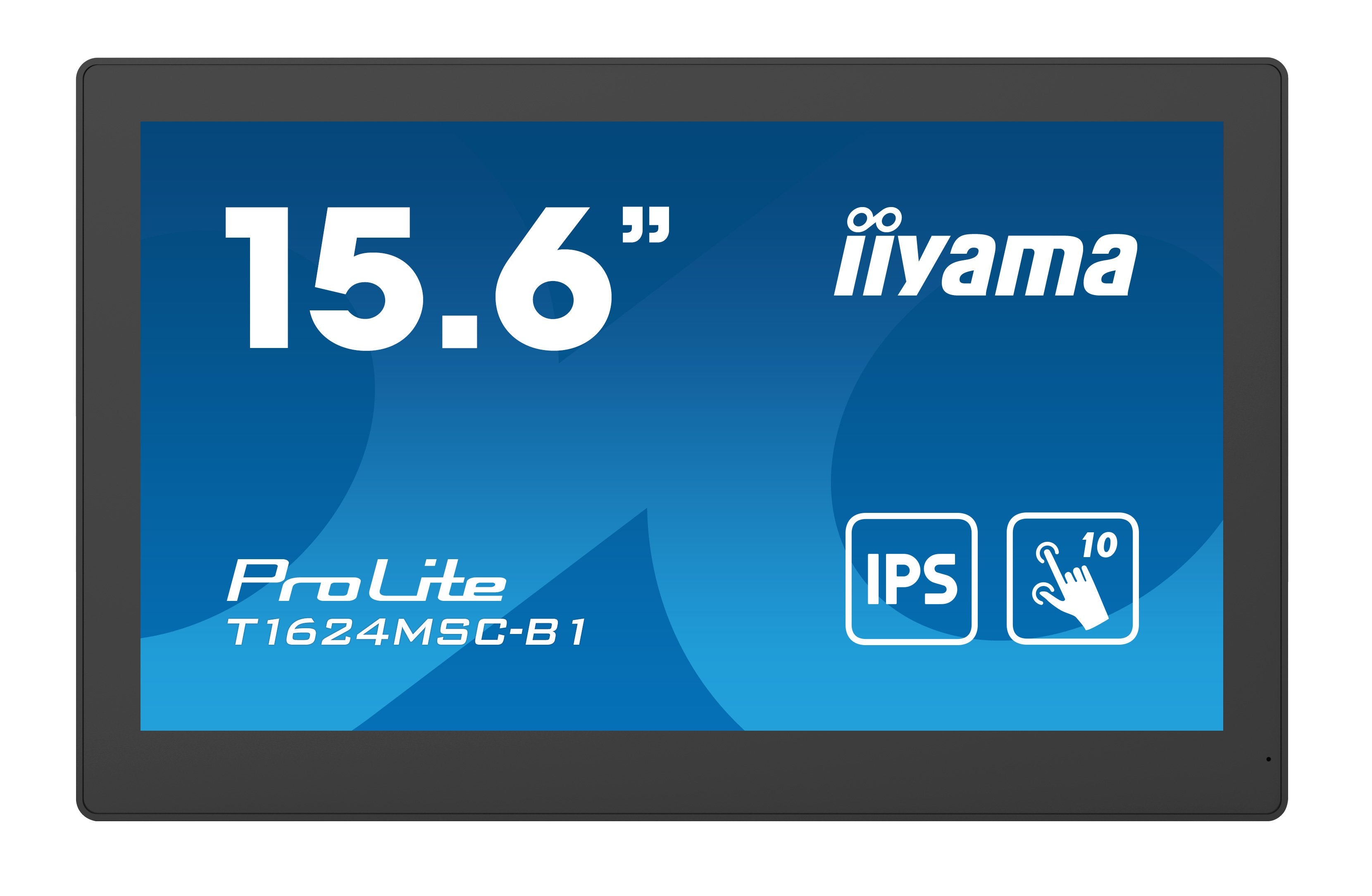 EAN 4948570120451 - iiyama T1624MSC-B1 pantalla para PC 39,6 cm (15.6") 1920 x 1080 Pixeles Full HD LED Pantalla táctil Negro imagen 2