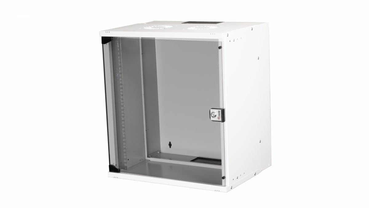 Equip 19" Armario Mural Puerta De Cristal Eco 540x400mm 12u Gris