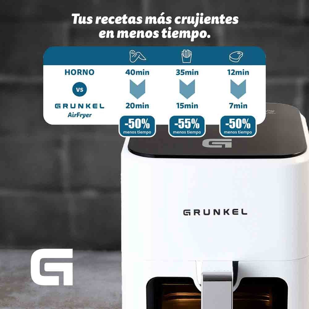 EAN 8426156017778 - Grunkel WHITEEASYFRYER freidora Sencillo 4 L Independiente 1200 W Freidora de aire caliente Blanco imagen 2