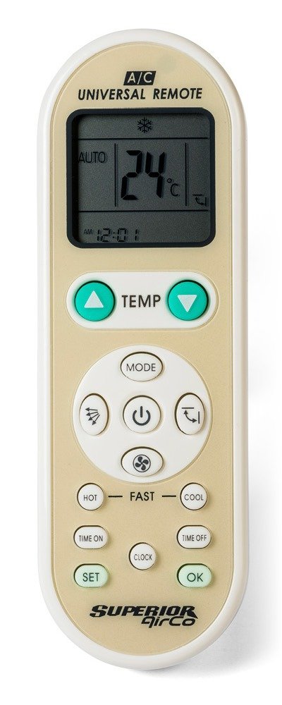 Superior Electronics Airco Mando A Distancia Ir Inalámbrico Aire Acondicionado Botones