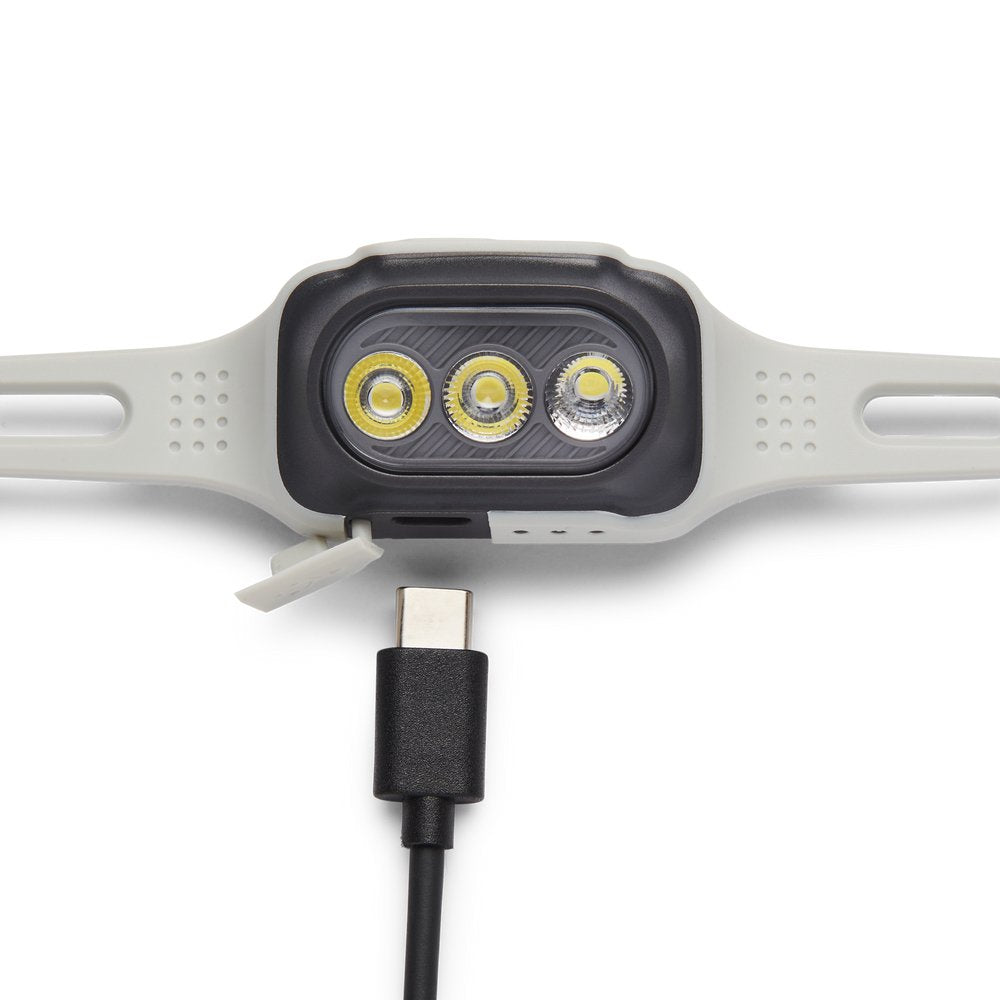 Linterna Black Diamond Deploy 325 Negro, Con Diadema Led Blanco