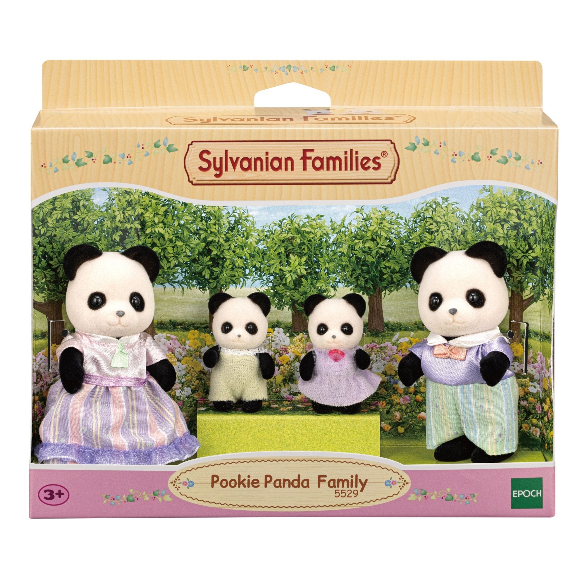 Epoch Sylvanian Families - Panda Familie 5529