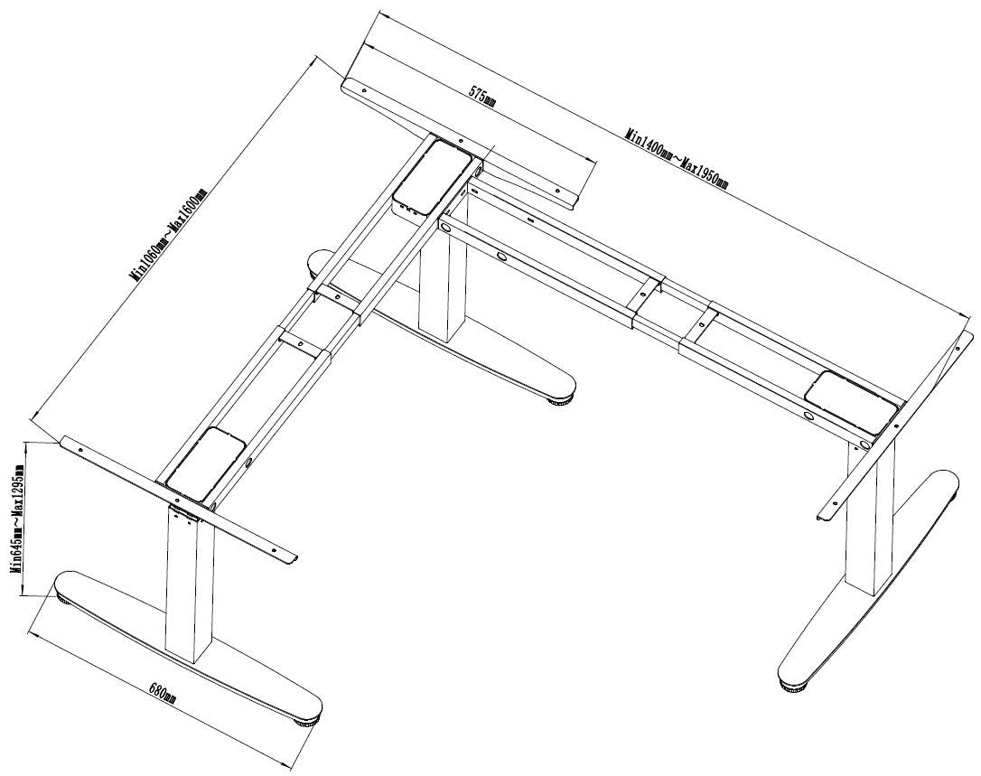 EAN 4015867208403 - Equip 650821 pieza para mesas Estructura de mesa imagen 7
