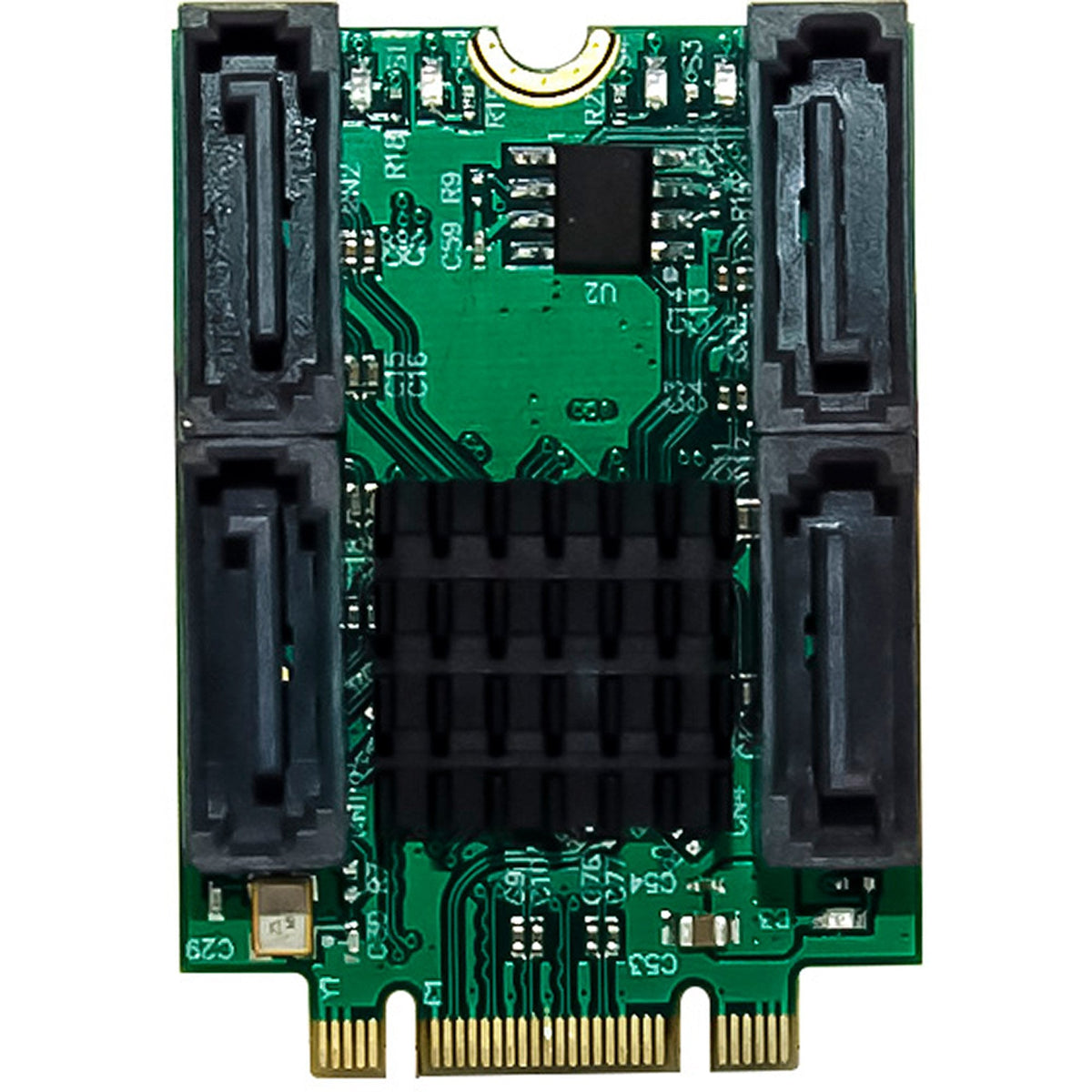 Inline Tarjeta De Interfaz M.2 Key B+M A 4x Sata Conector Macho - Raid - Hyperduo