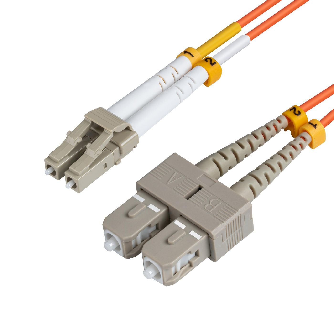 Microconnect Lc/Pc-Sc/Pc 1m Cable De Fibra Optica Naranja
