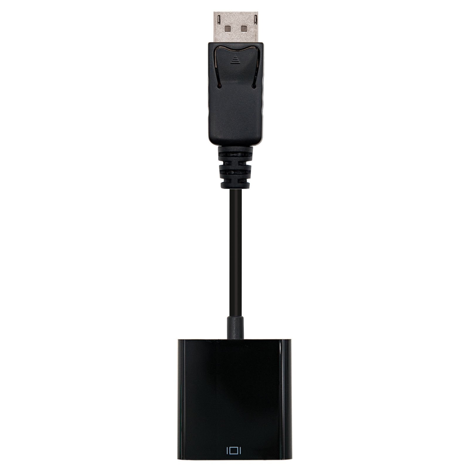 Nanocable Conversor Displayport A Svga - Displayport /M-Svga/H - 15 Cm - Negro