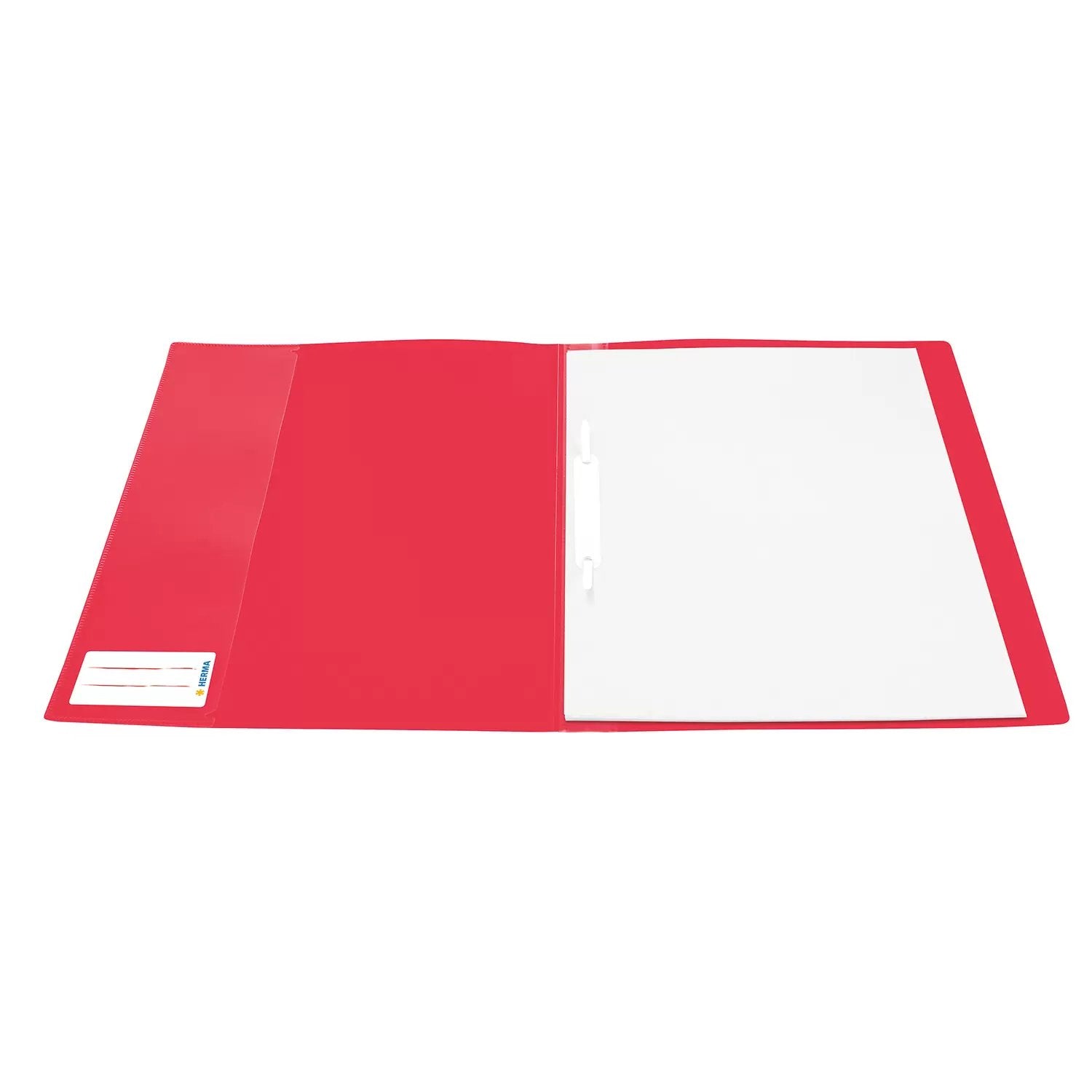 Herma Carpeta A4 Rojo Translucido Pp 3uds.
