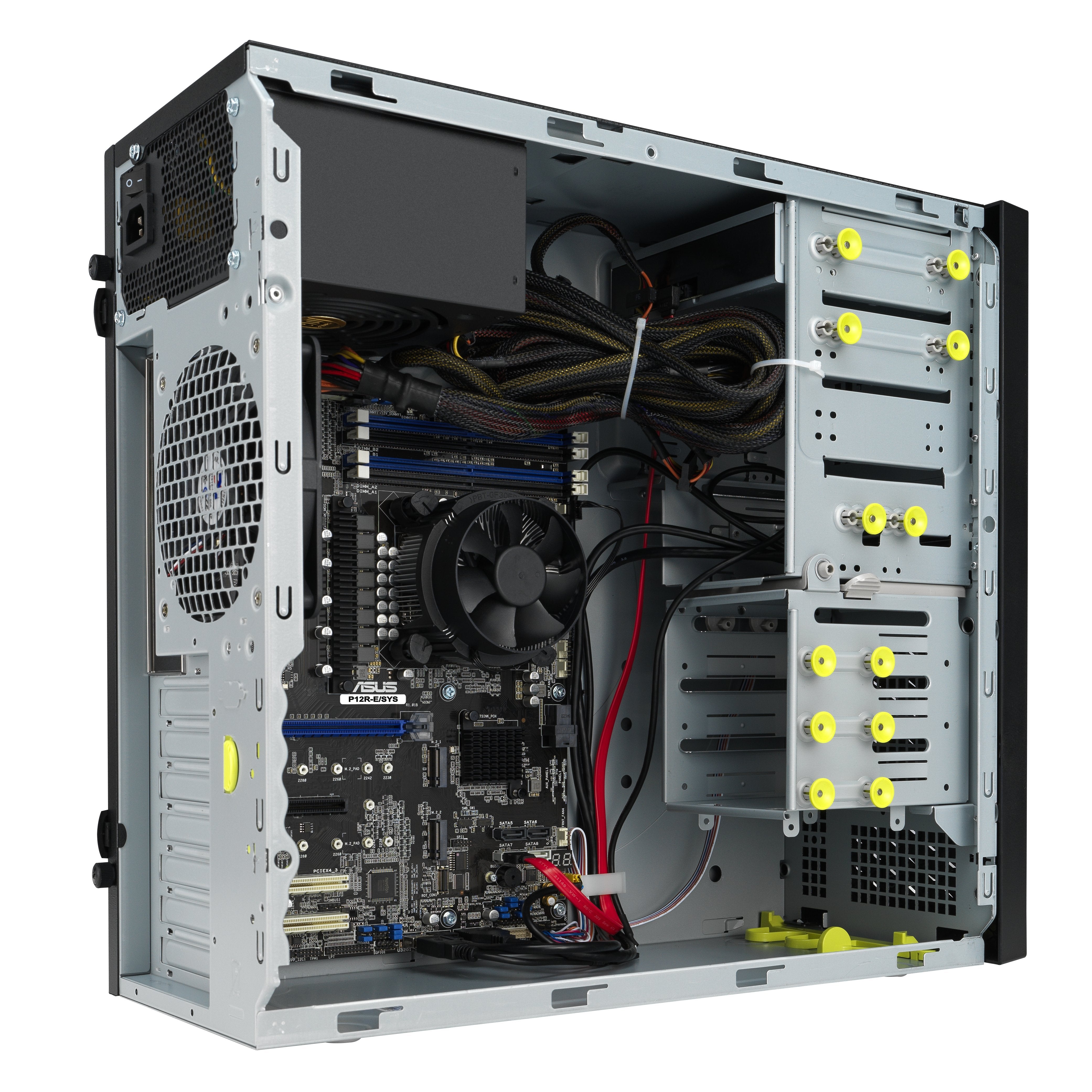 EAN 4711081886457 - ASUS TS100-E11-PI4 Intel C256 LGA 1200 (Socket H5) Torre Negro imagen 5
