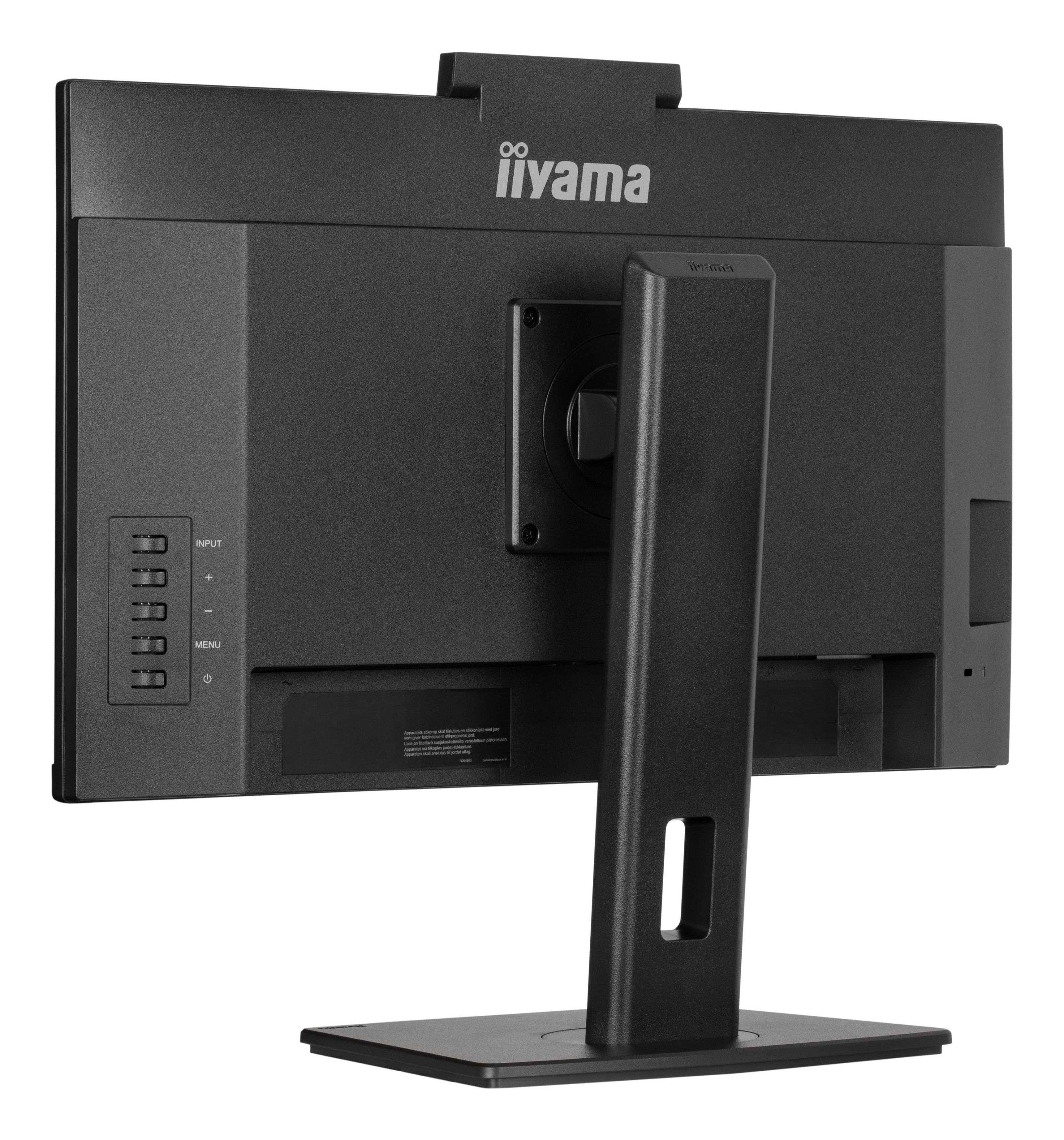 Monitor Iiyama 24" Prolite Xub2490hsuh-B2 Led (Matt), Fullhd, Ips, Webcam, Micrófono, Cubo Usb, Panel De 100hz Xub2490hsuh-B2 Negro