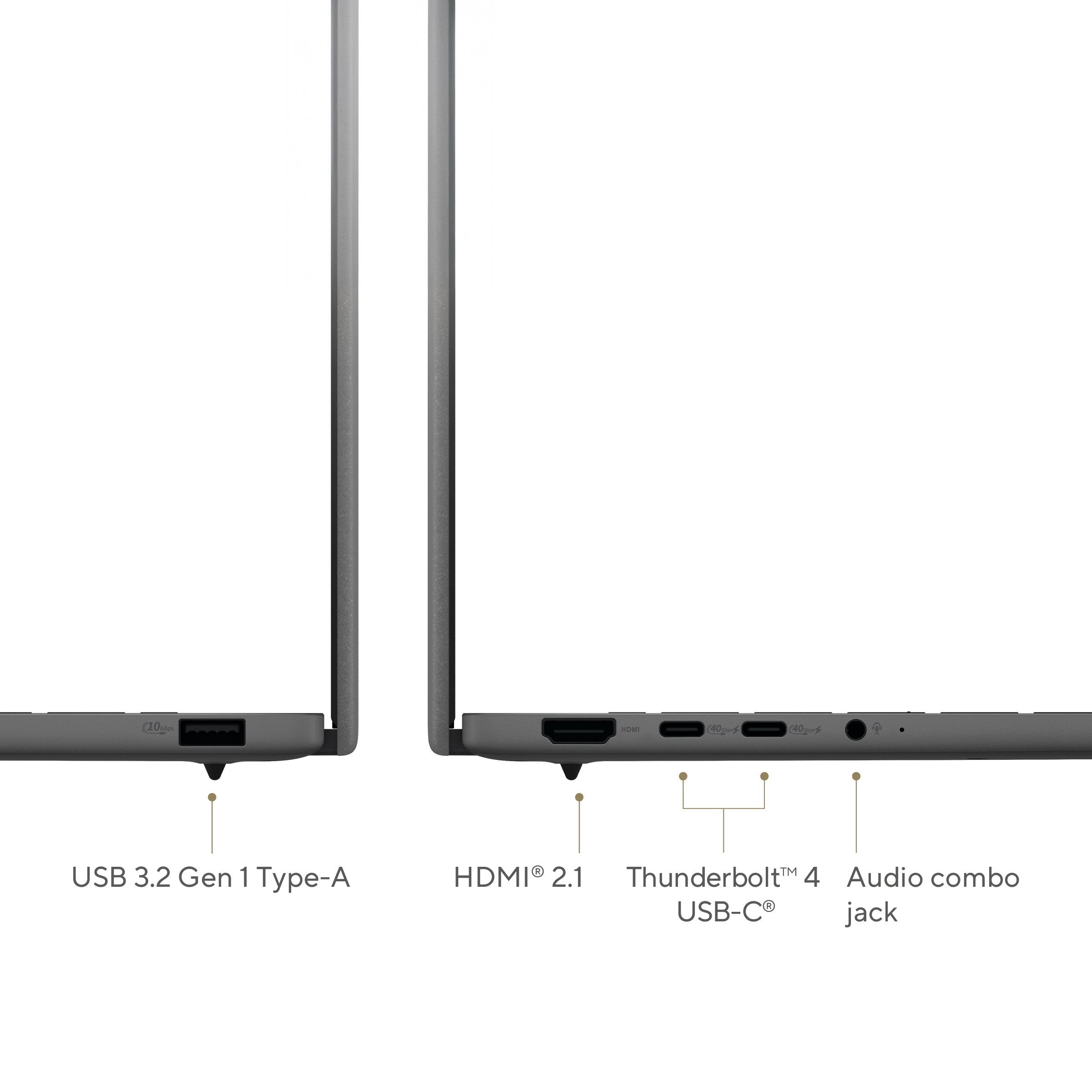 Asus Zenbook A14 Oled Ux3407qa-Qd283w Copilot+ Pc - Ordenador Portátil 14" Wuxga (Qualcomm Snapdragon X (X1-26-100), 32gb Ram, 1tb Ssd, Adreno Gpu, Windows 11 Home) Beige Zabriskie - Teclado Qwerty Español