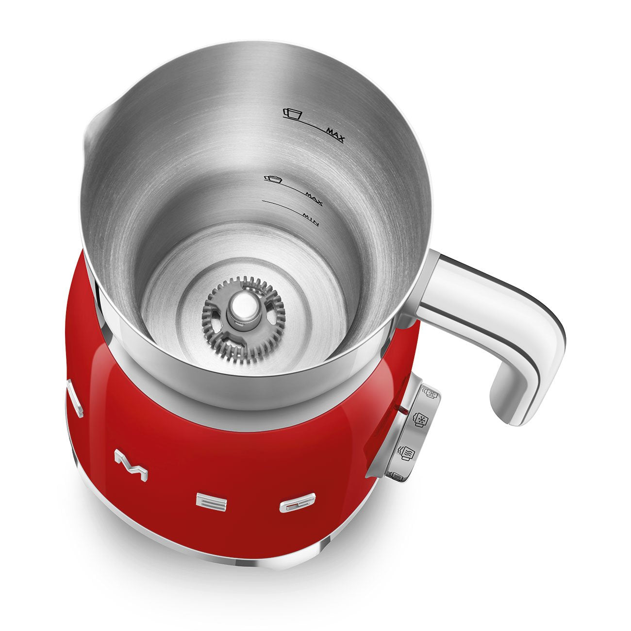 EAN 8017709316099 - Smeg MFF11RDEU espumador o calentador de leche Calentador/espumador de leche automático Rojo imagen 5