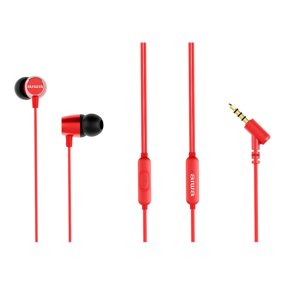 EAN 8435256900255 - Aiwa ESTM-30RD auricular y casco Auriculares Alámbrico Dentro de oído Llamadas/Música/Deporte/Uso diario imagen 2