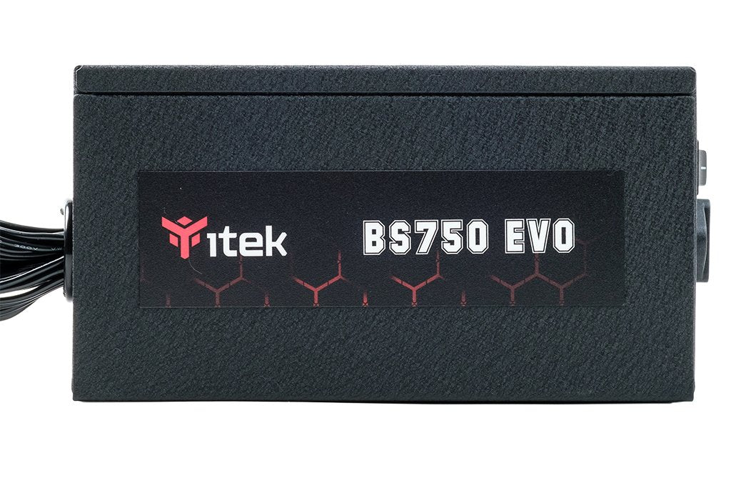 Fuente De Alimentación Itek Bs750 750 W 24-Pin Atx Atx Negro