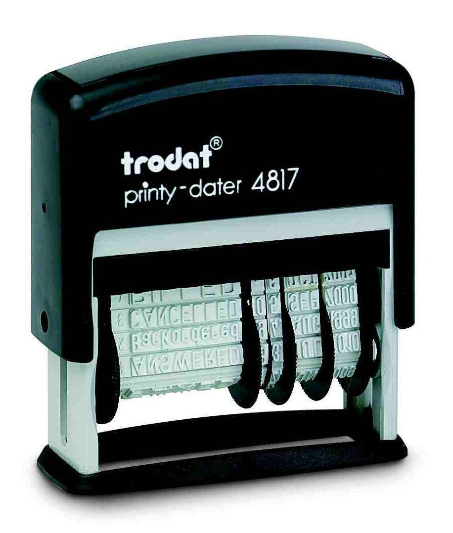 Trodat Wortdrehmempel Printy De M. Datum 4817