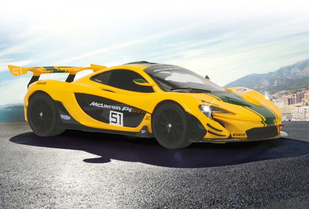 Jamara Mclaren P1 Gtr 1:14 2,4ghz Amarillo 6+