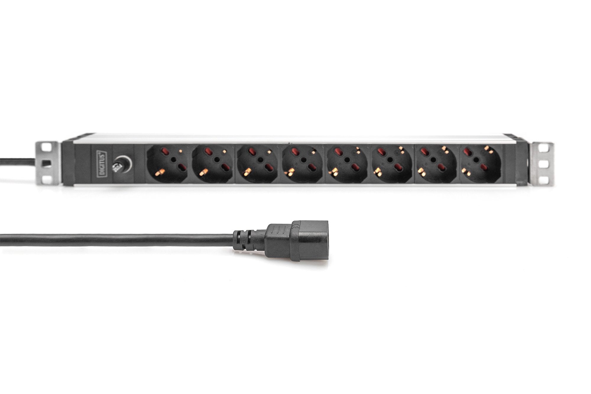 EAN 4016032483861 - Digitus DN-95410-IT unidad de distribución de energía (PDU) 8 salidas AC 1U imagen 2