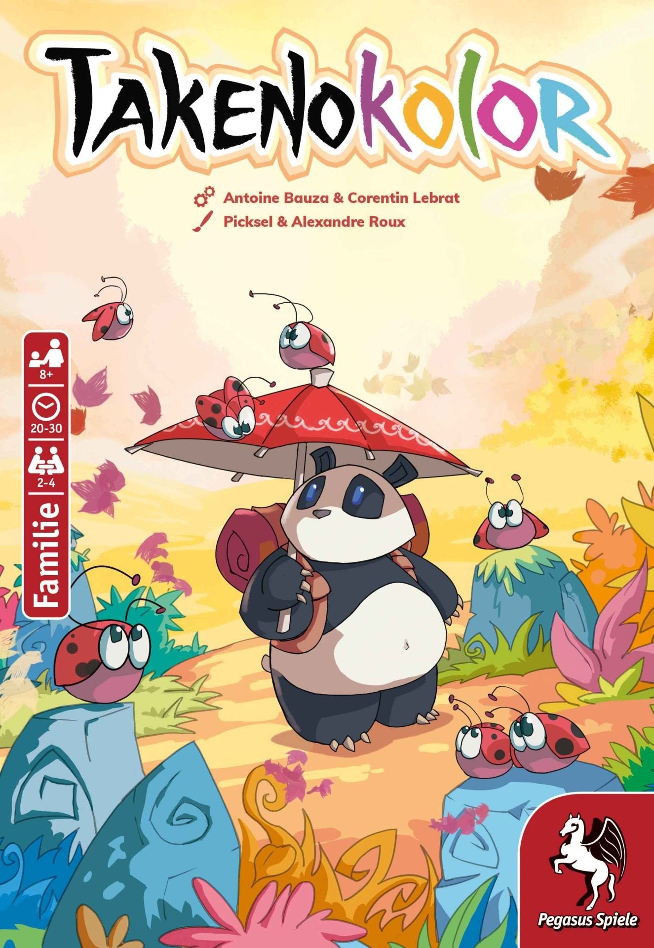 EAN 4250231741814 - Pegasus Takenokolor 30 min Juego de mesa Familia imagen 3
