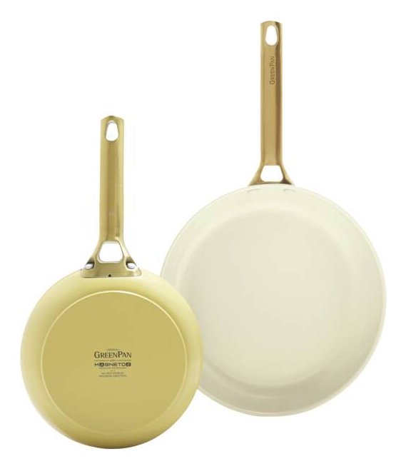 Greenpan Padova Reserve 2tlg Bratpfannenset 20+26cm Gelb