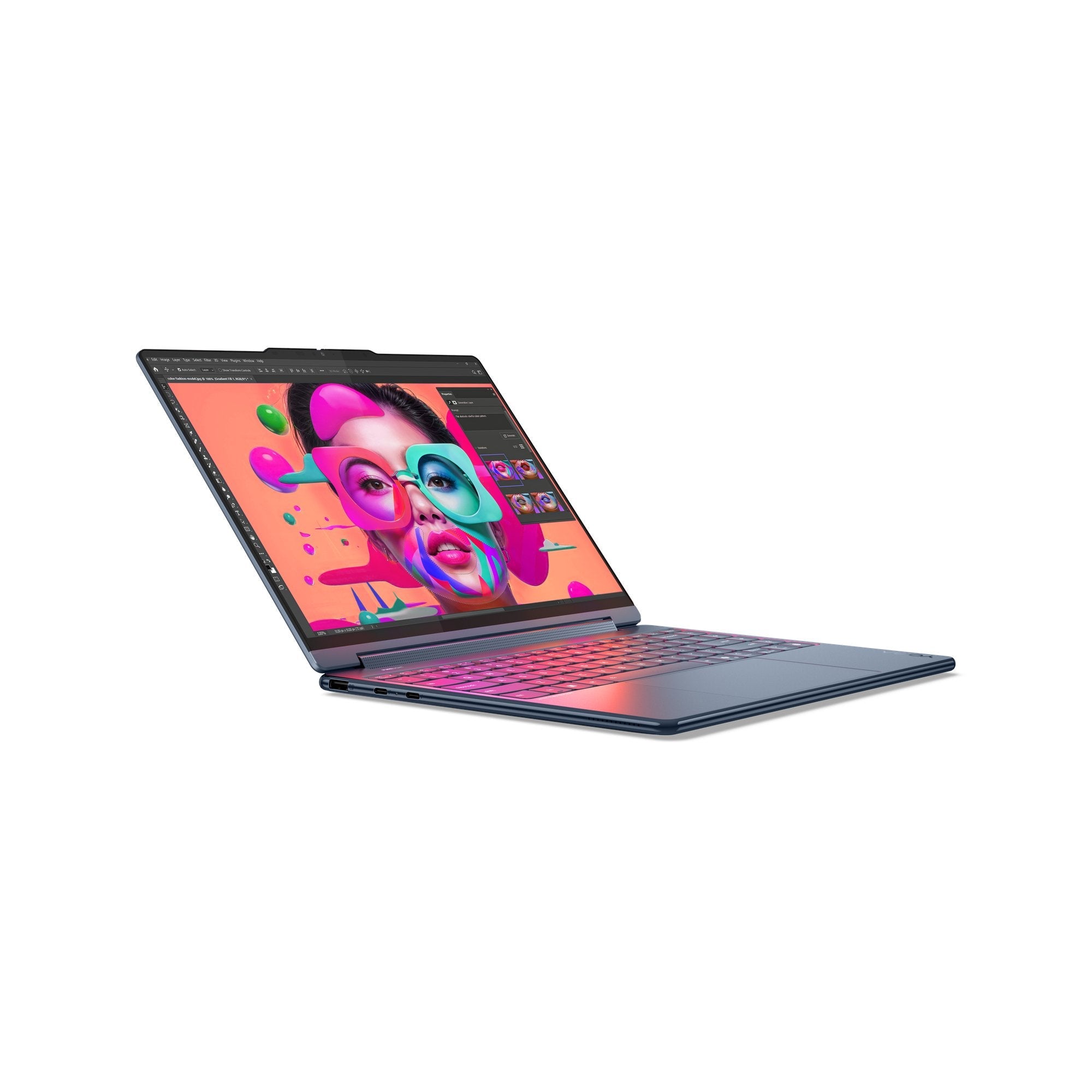 Portátil C+ Yoga 9 2-In-1 14ill10 - 14  2.8k Oled/Ult 7 258v/32/1tb/W11/Cosmic Blue
