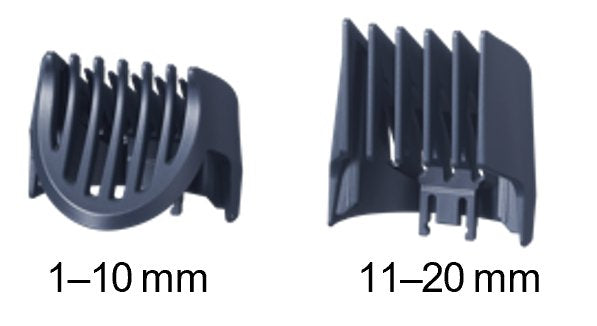 Panasonic Er-Ctn1-A301 Multishape Beard, Hair Trimmer Head, Black