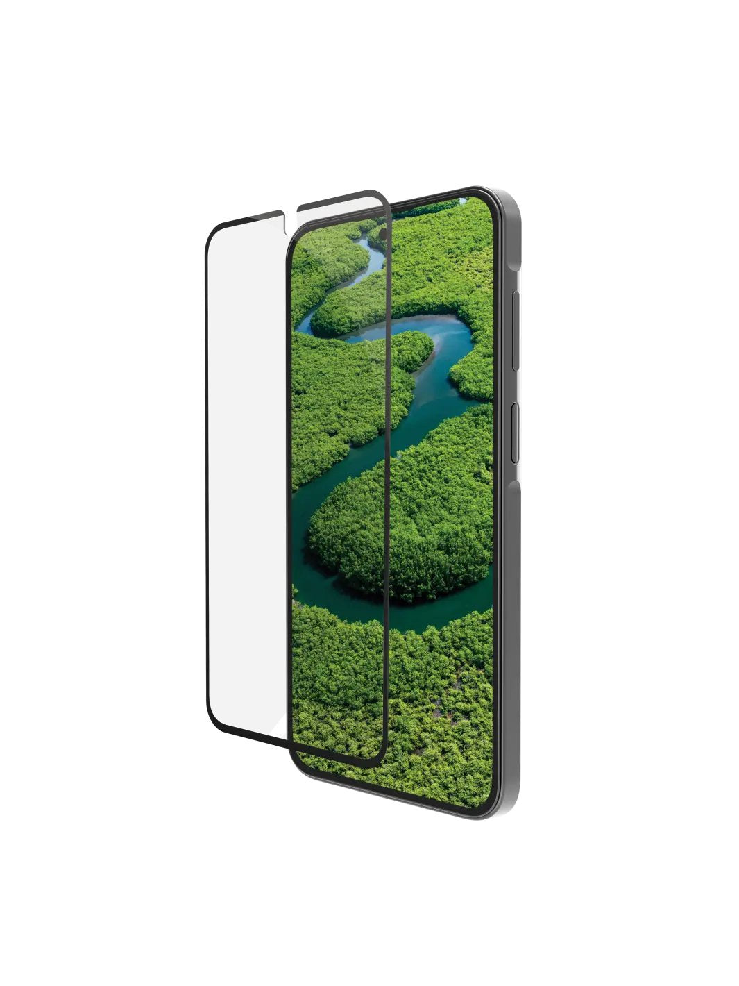 Eco-Shield Galaxy A55 5g Black Edge