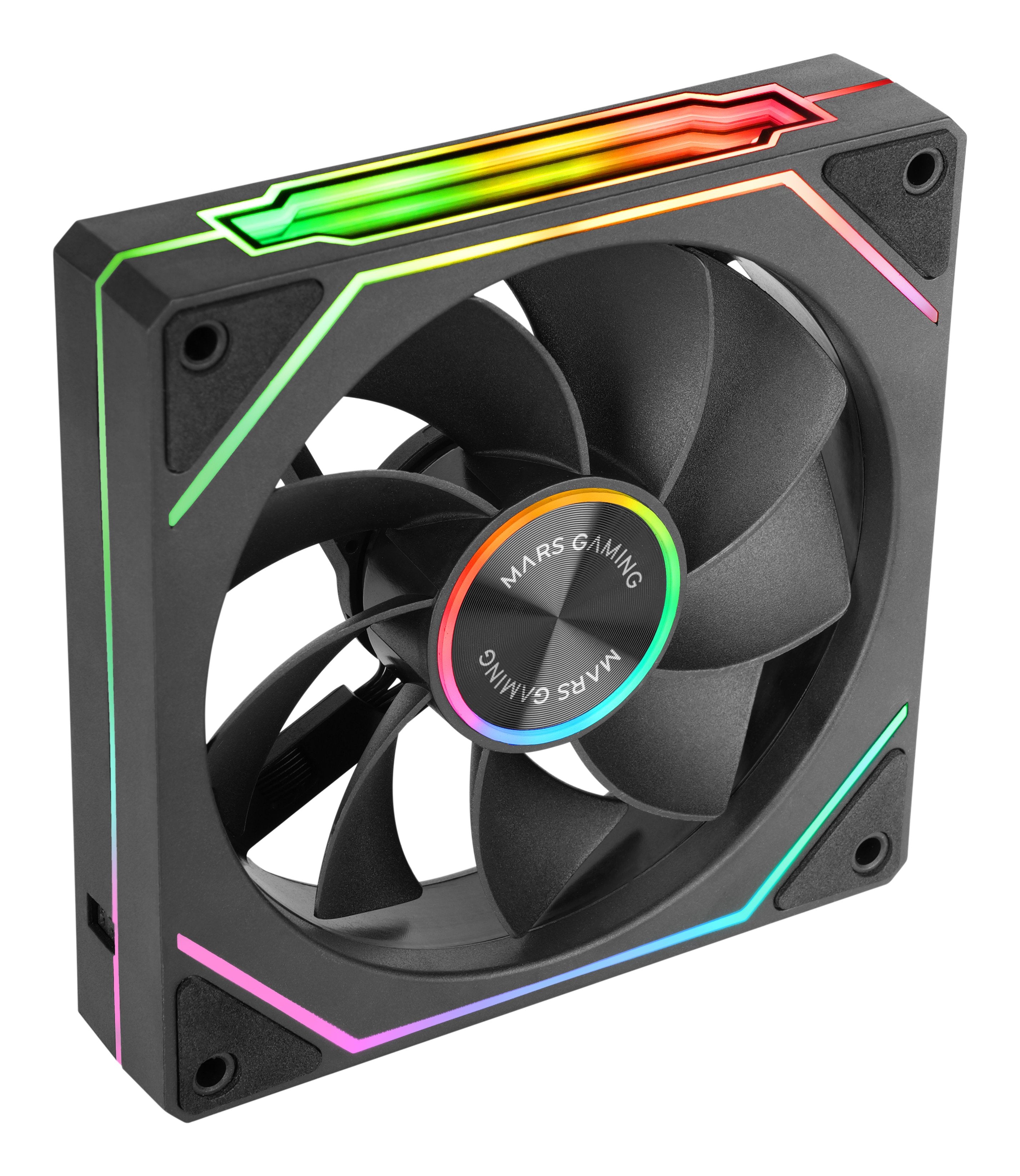 EAN 8435693111627 - Mars Gaming MF-LINKFINITYKIT2R Carcasa del ordenador Ventilador 12 cm Negro 3 pieza(s) imagen 6