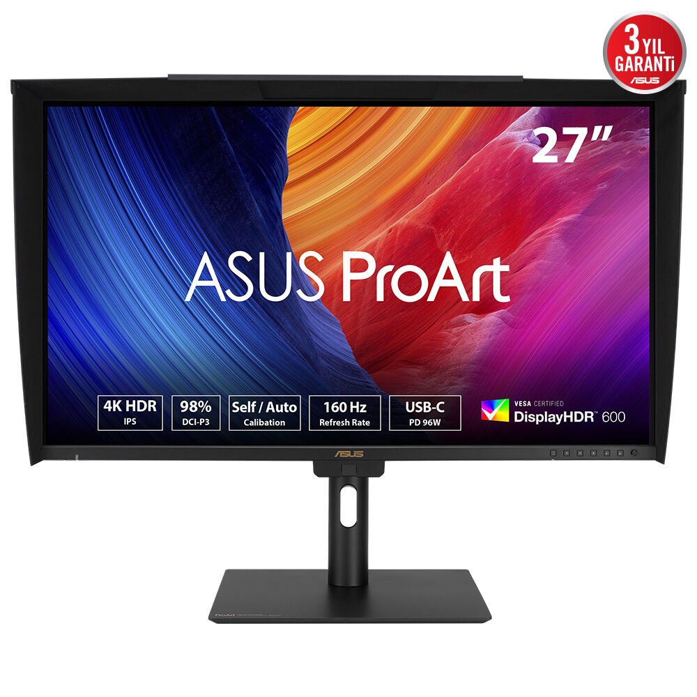 EAN 4711387734667 - ASUS ProArt PA27UCGE pantalla para PC 68,6 cm (27") 3840 x 2160 Pixeles 4K Ultra HD LED Negro imagen 3