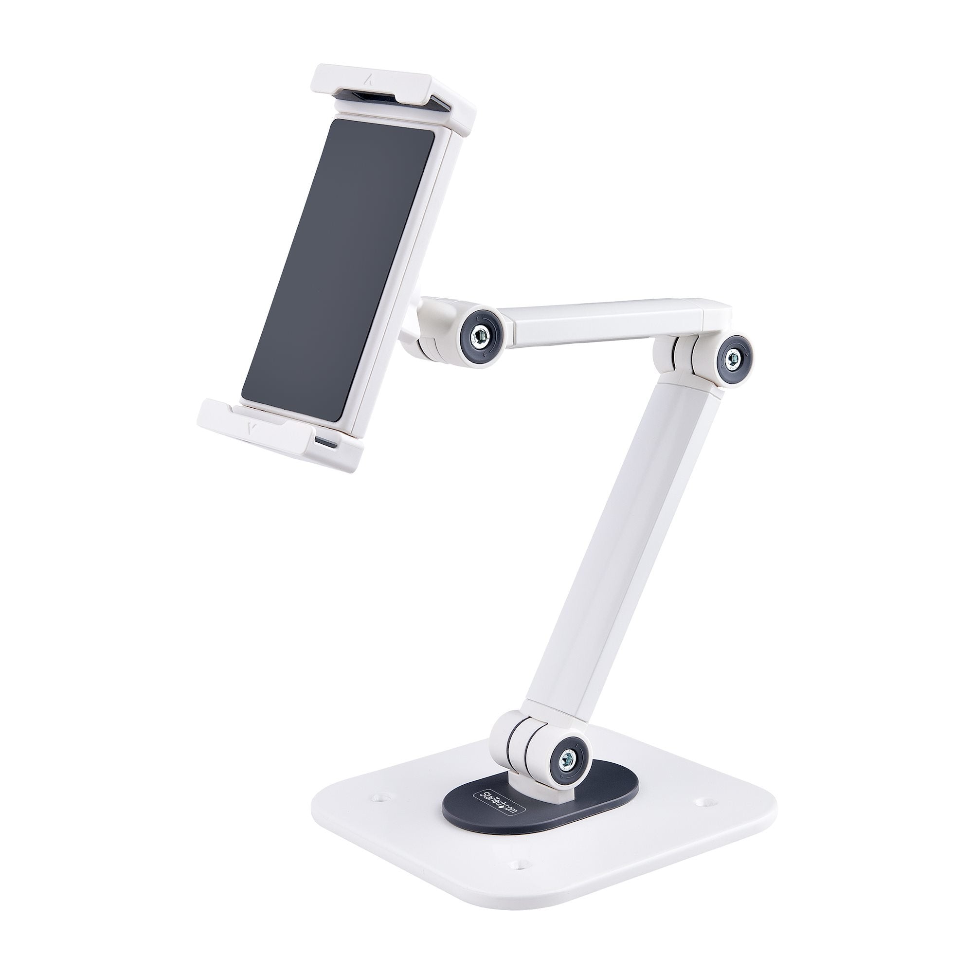 EAN 0065030895811 - StarTech.com ADJ-TABLET-STAND-W mueble y soporte para dispositivo multimedia Blanco Tableta Carro para ad imagen 1