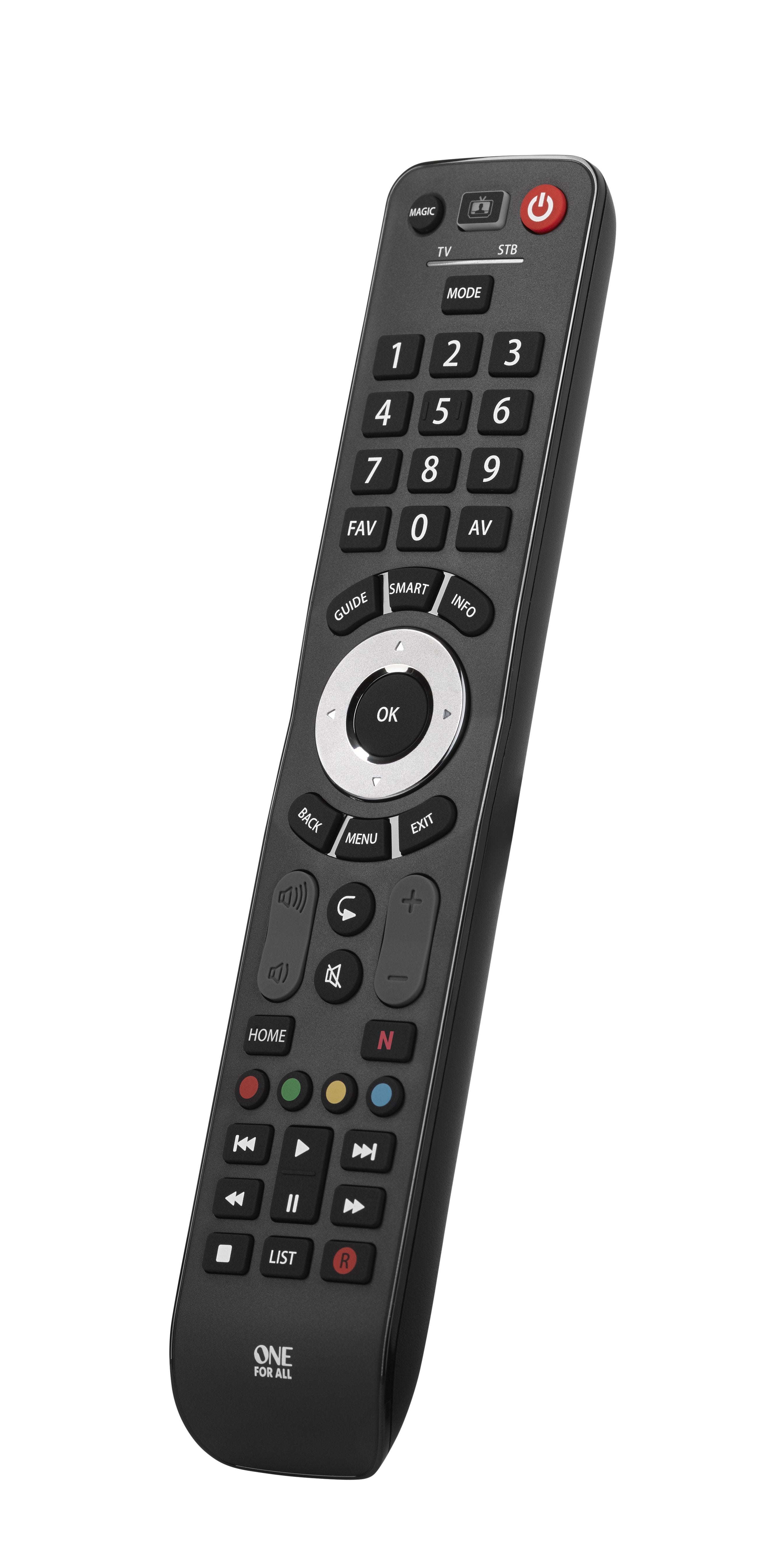 EAN 8716184065446 - One For All Advanced Evolve 2 mando a distancia IR inalámbrico TV, Receptor de televisión Botones imagen 2